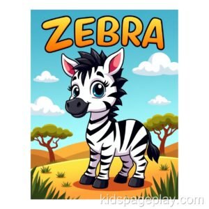 Zebra Coloring Pages – Free Printable Coloring Sheets for Kids