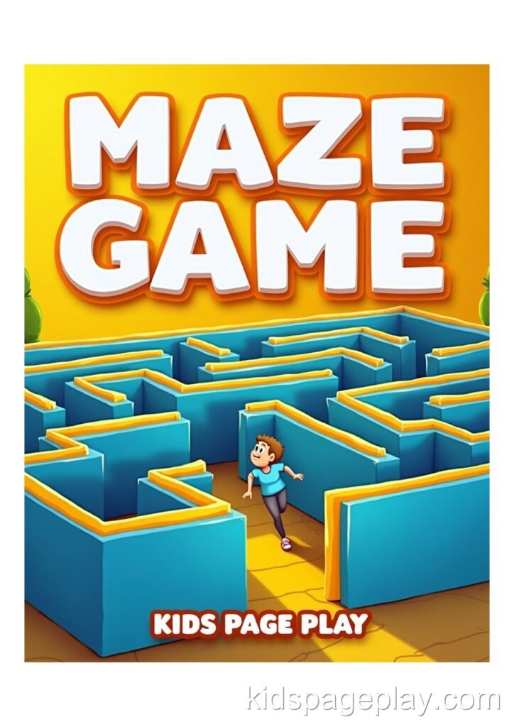 Maze Games for Kids – Free Printable Maze Puzzles
